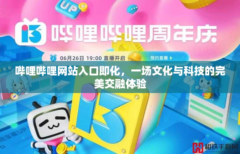 哔哩哔哩网站入口即化，一场文化与科技的完美交融体验