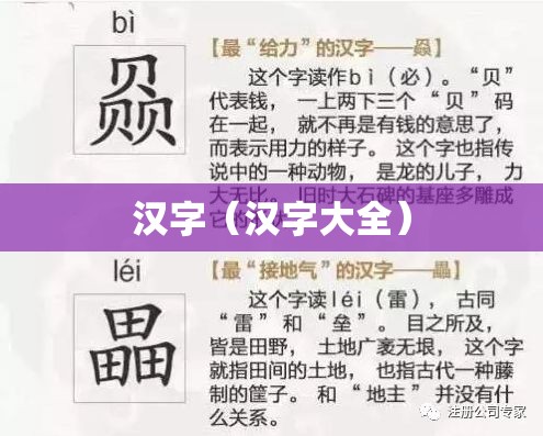 汉字（汉字大全）