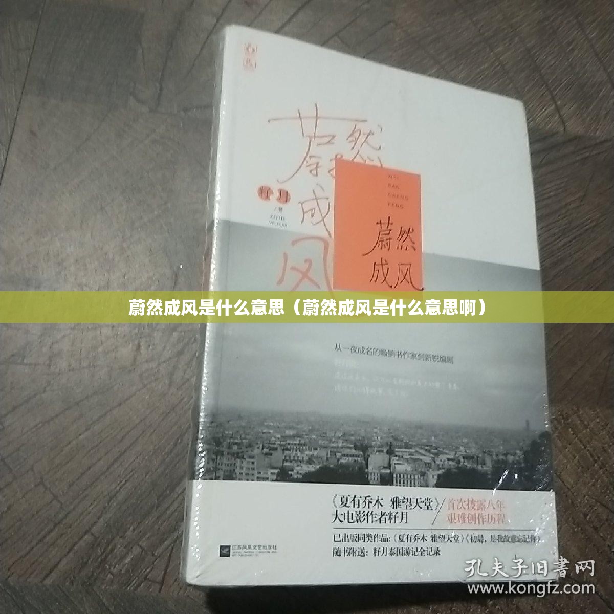 蔚然成风是什么意思（蔚然成风是什么意思啊）