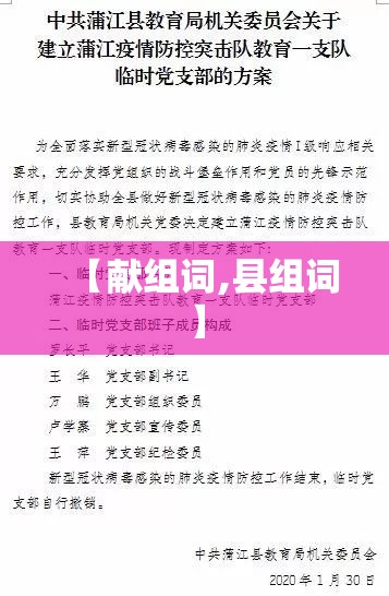 【献组词,县组词】