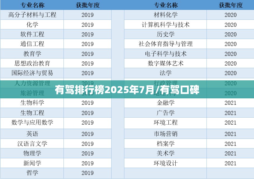 有驾排行榜2025年7月/有驾口碑
