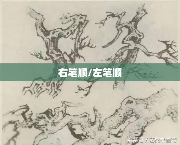 右笔顺/左笔顺