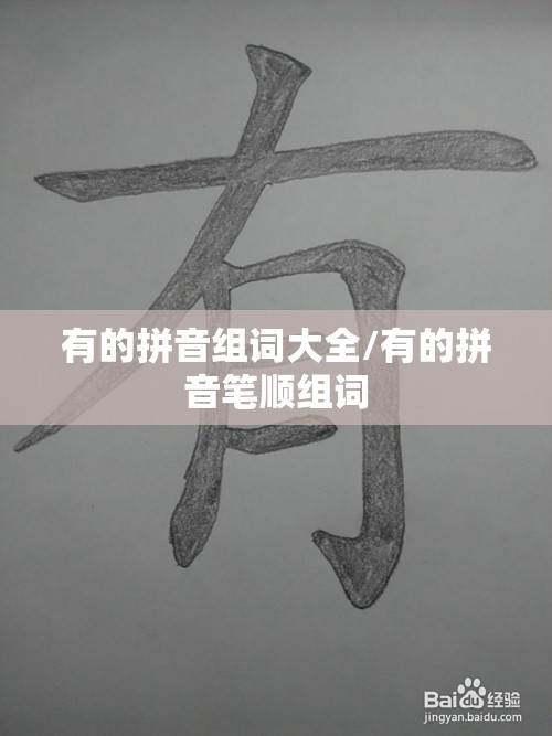 有的拼音组词大全/有的拼音笔顺组词