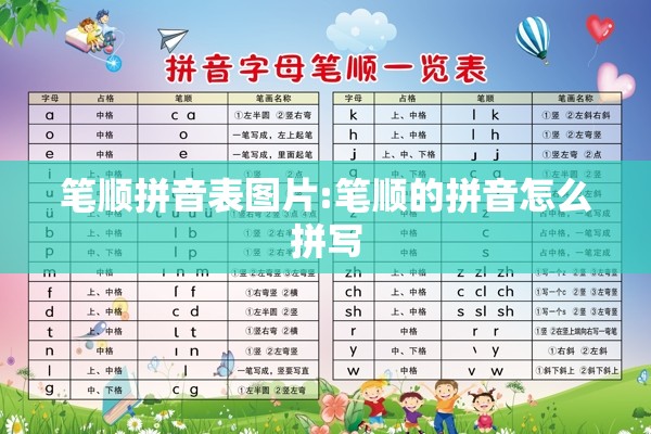 笔顺拼音表图片:笔顺的拼音怎么拼写