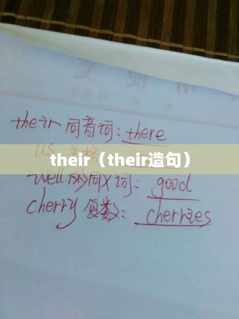their（their造句）
