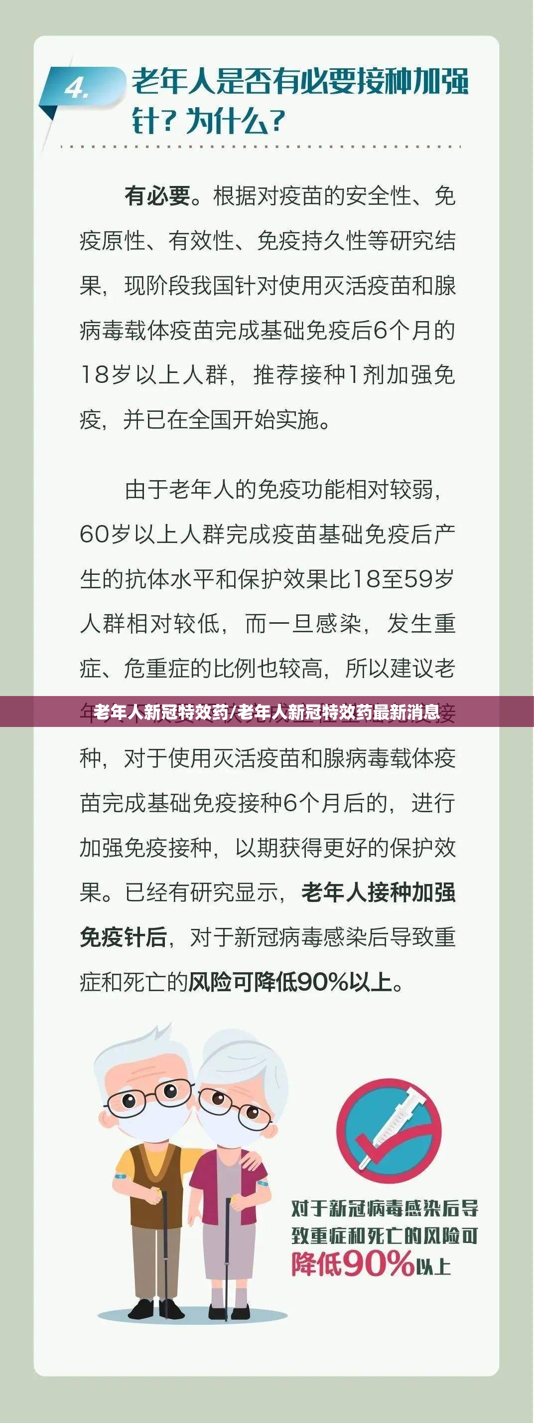 老年人新冠特效药/老年人新冠特效药最新消息