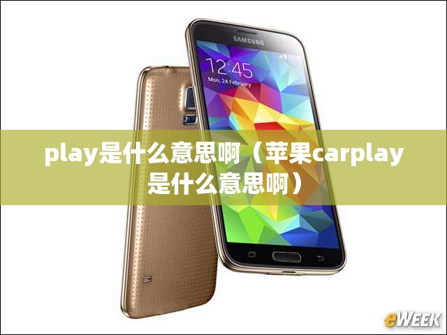 play是什么意思啊（苹果carplay是什么意思啊）