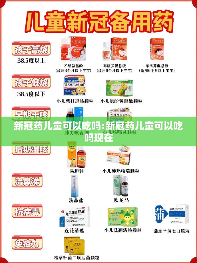 新冠药儿童可以吃吗:新冠药儿童可以吃吗现在