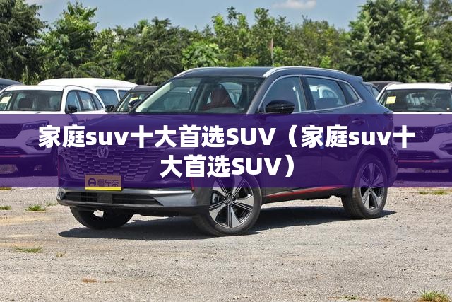 家庭suv十大首选SUV（家庭suv十大首选SUV）