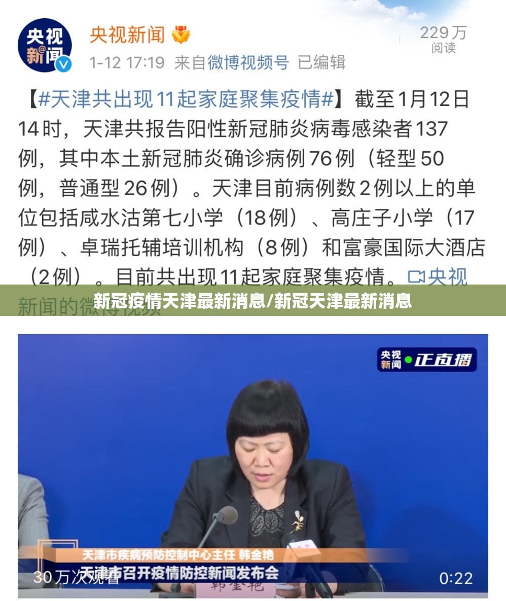 新冠疫情天津最新消息/新冠天津最新消息