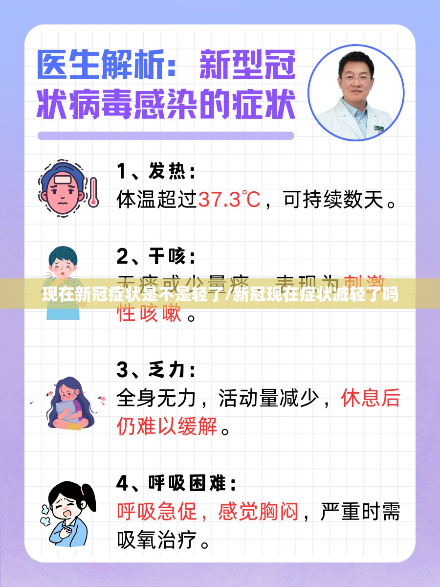 现在新冠症状是不是轻了/新冠现在症状减轻了吗