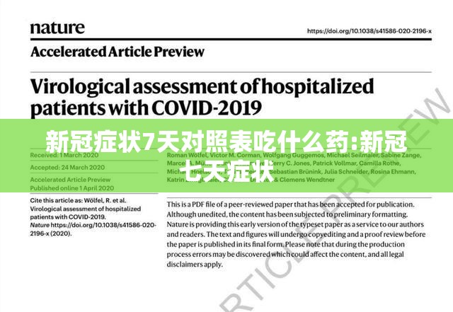 新冠症状7天对照表吃什么药:新冠七天症状