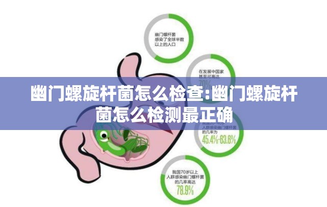 幽门螺旋杆菌怎么检查:幽门螺旋杆菌怎么检测最正确