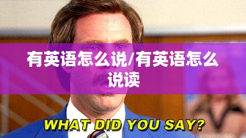 有英语怎么说/有英语怎么说读