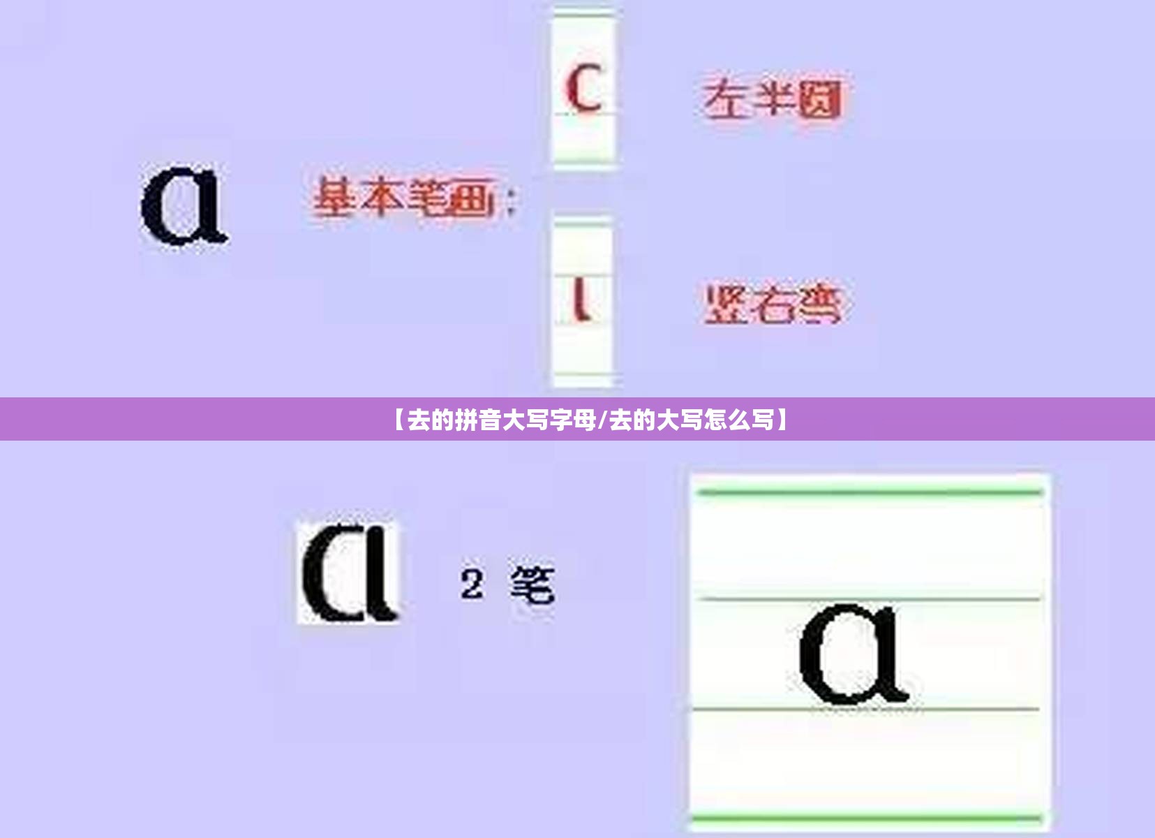 【去的拼音大写字母/去的大写怎么写】