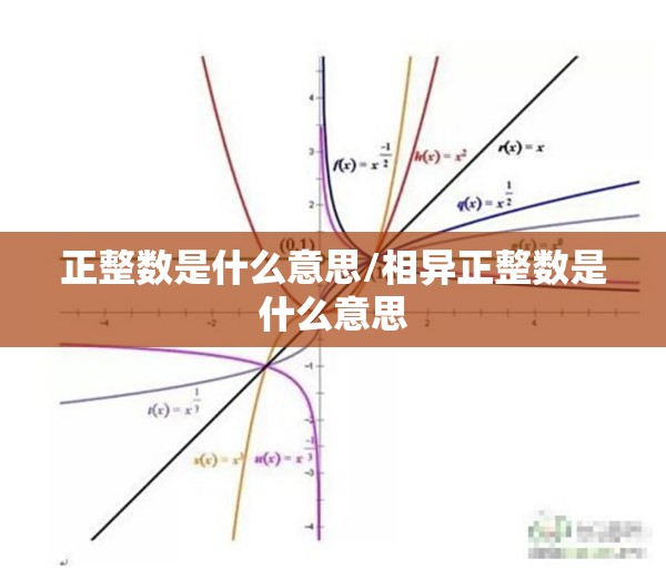 正整数是什么意思/相异正整数是什么意思