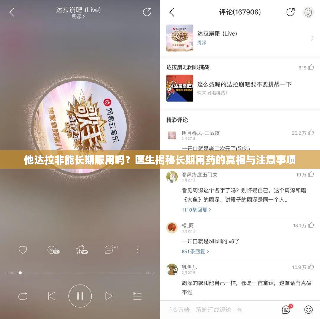 他达拉非能长期服用吗？医生揭秘长期用药的真相与注意事项