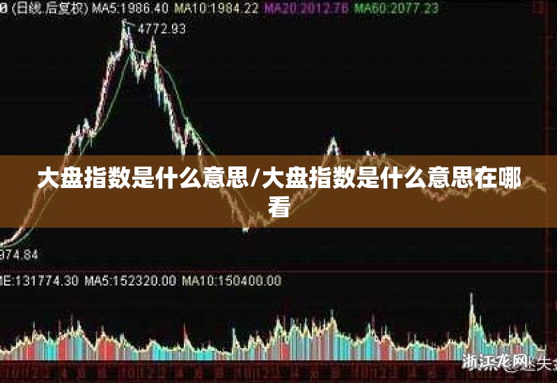 大盘指数是什么意思/大盘指数是什么意思在哪看