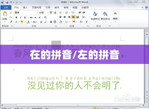 在的拼音/左的拼音