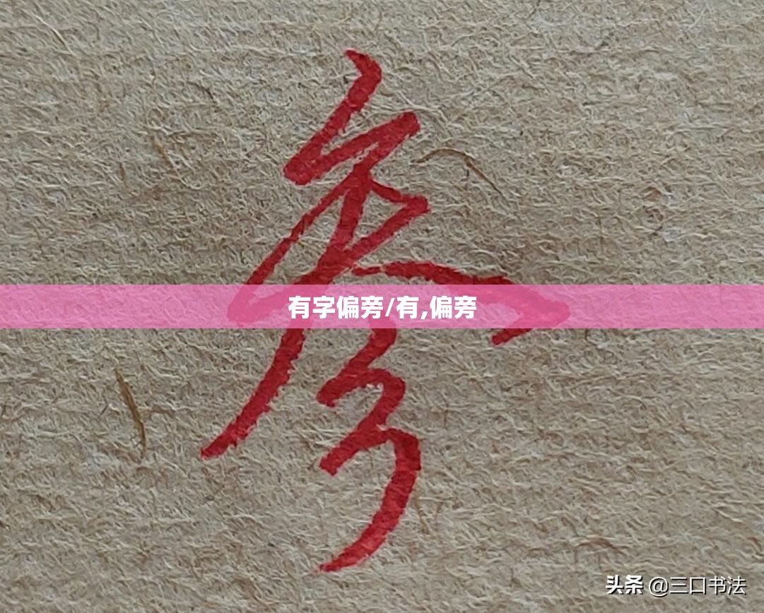 有字偏旁/有,偏旁