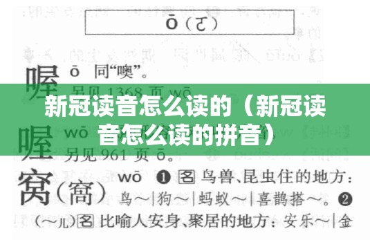 新冠读音怎么读的（新冠读音怎么读的拼音）