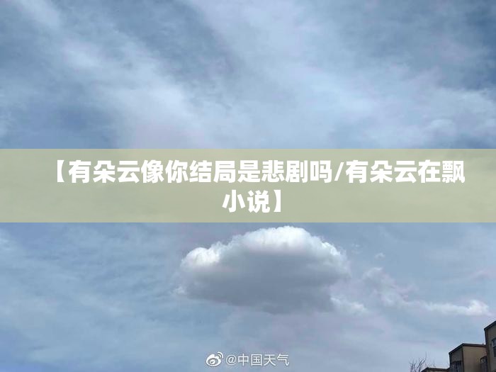 【有朵云像你结局是悲剧吗/有朵云在飘 小说】