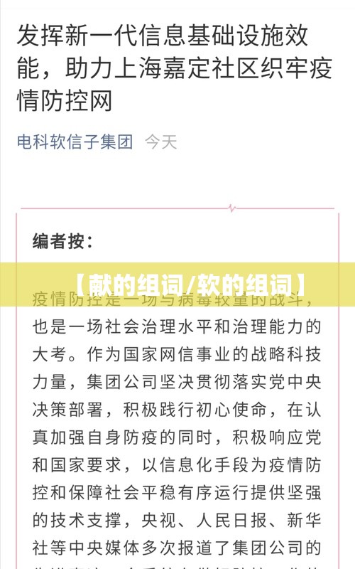 【献的组词/软的组词】