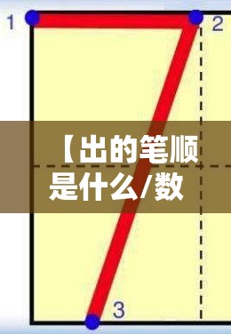 【出的笔顺是什么/数字的笔顺怎么写的笔顺】