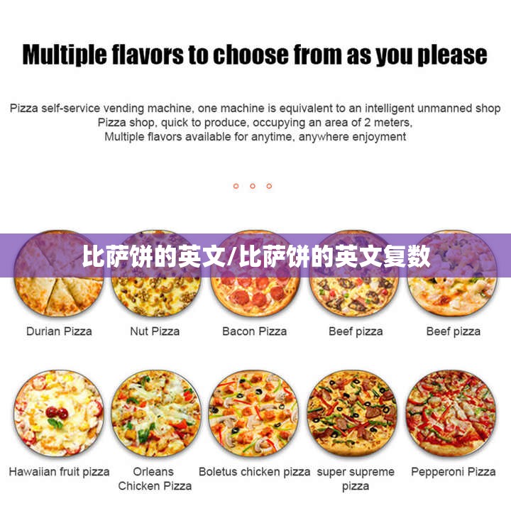 比萨饼的英文/比萨饼的英文复数
