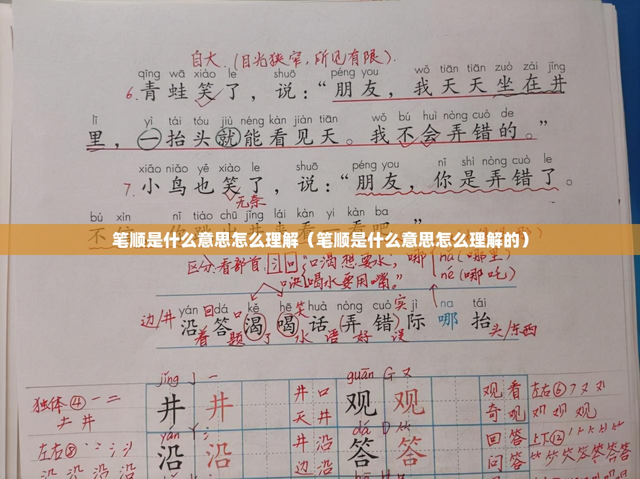 笔顺是什么意思怎么理解（笔顺是什么意思怎么理解的）