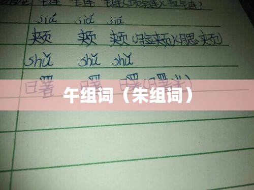 午组词（朱组词）