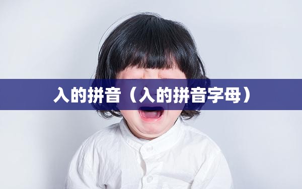 入的拼音（入的拼音字母）