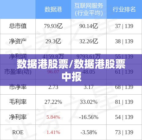 数据港股票/数据港股票中报