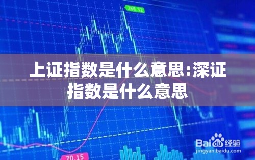 上证指数是什么意思:深证指数是什么意思