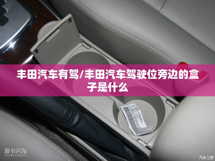丰田汽车有驾/丰田汽车驾驶位旁边的盒子是什么