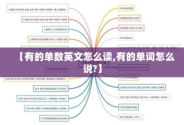 【有的单数英文怎么读,有的单词怎么说?】