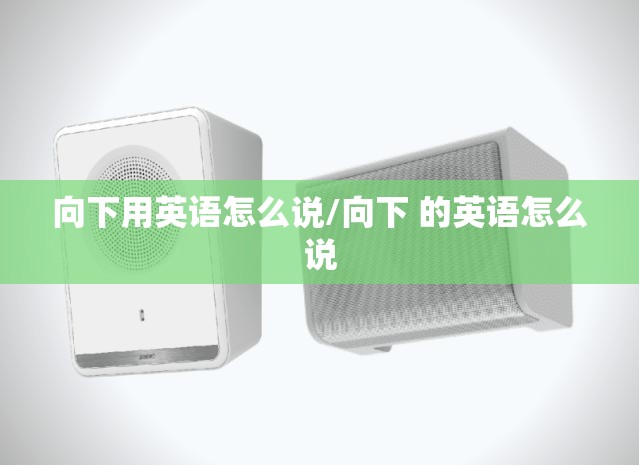 向下用英语怎么说/向下 的英语怎么说