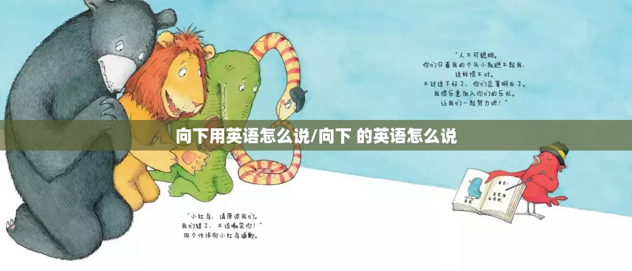 向下用英语怎么说/向下 的英语怎么说