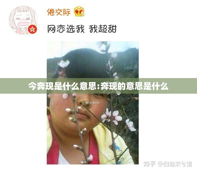 今奔现是什么意思:奔现的意思是什么