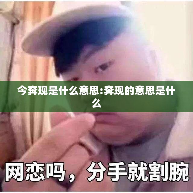 今奔现是什么意思:奔现的意思是什么
