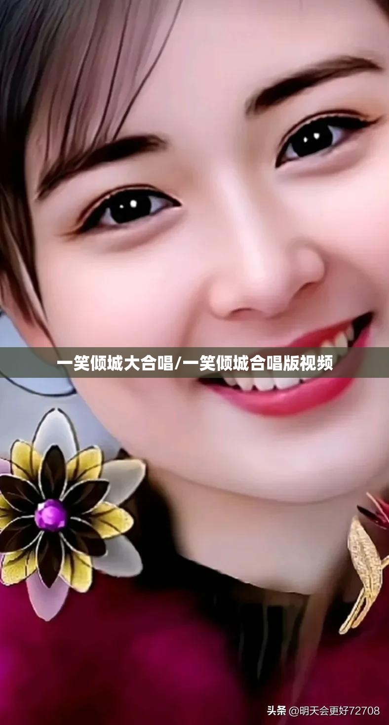 一笑倾城大合唱/一笑倾城合唱版视频