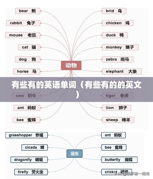 有些有的英语单词（有些有的的英文）