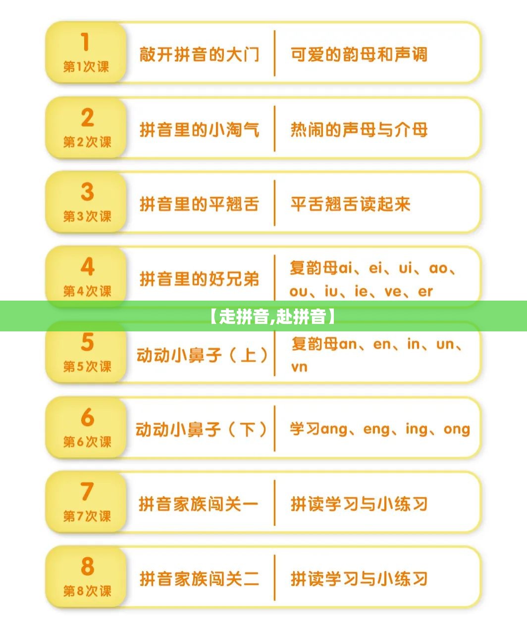 【走拼音,赴拼音】
