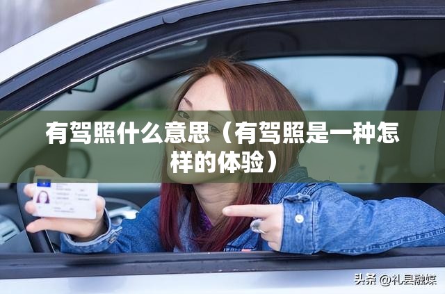 有驾照什么意思（有驾照是一种怎样的体验）
