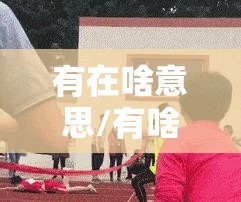 有在啥意思/有啥意思怎么回复