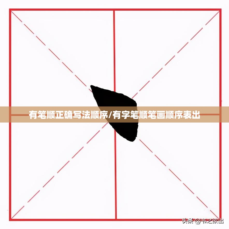 有笔顺正确写法顺序/有字笔顺笔画顺序表出