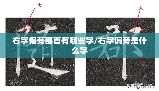 右字偏旁部首有哪些字/右字偏旁是什么字