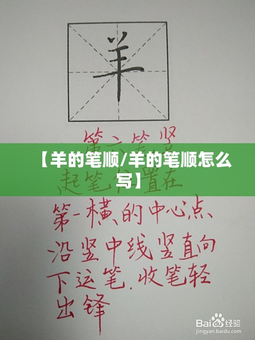 【羊的笔顺/羊的笔顺怎么写】