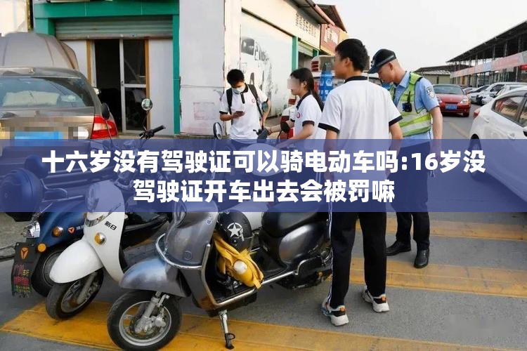 十六岁没有驾驶证可以骑电动车吗:16岁没驾驶证开车出去会被罚嘛