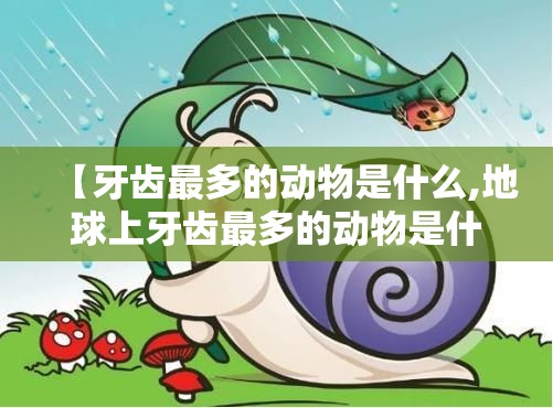 【牙齿最多的动物是什么,地球上牙齿最多的动物是什么】